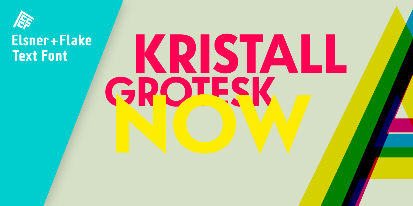 Шрифт Kristall Now Pro