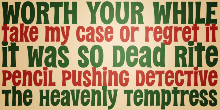 Шрифт Dead Rite PB