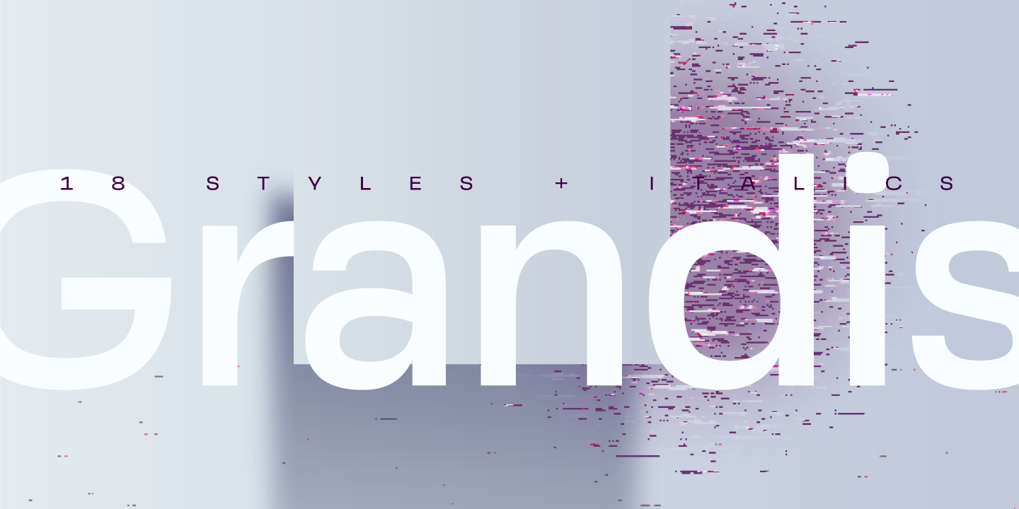 Шрифт Grandis
