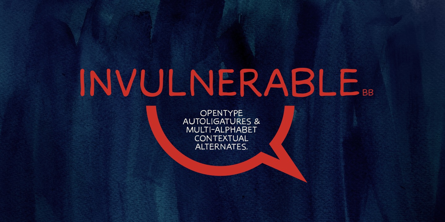 Шрифт Invulnerable BB