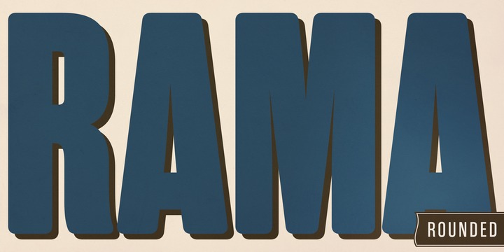 Шрифт Rama Gothic Rounded