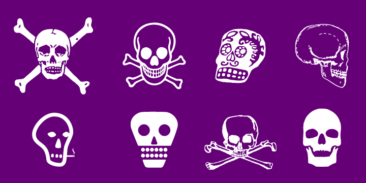 Шрифт Catacumbes