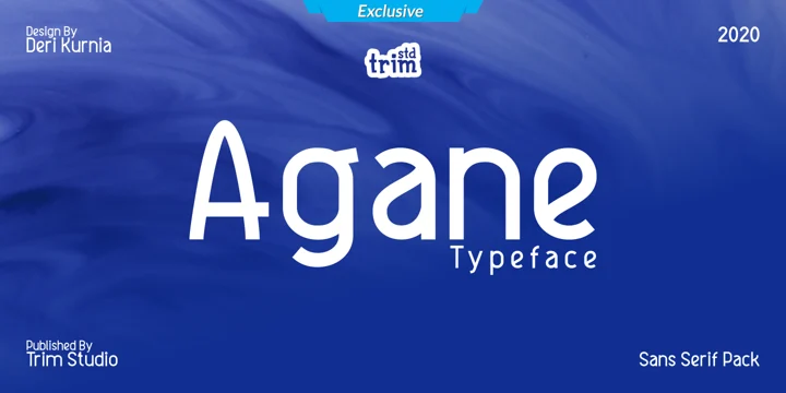 Шрифт Agane
