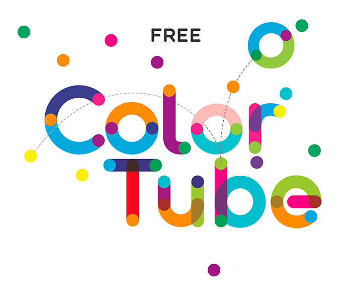 Шрифт ColorTube