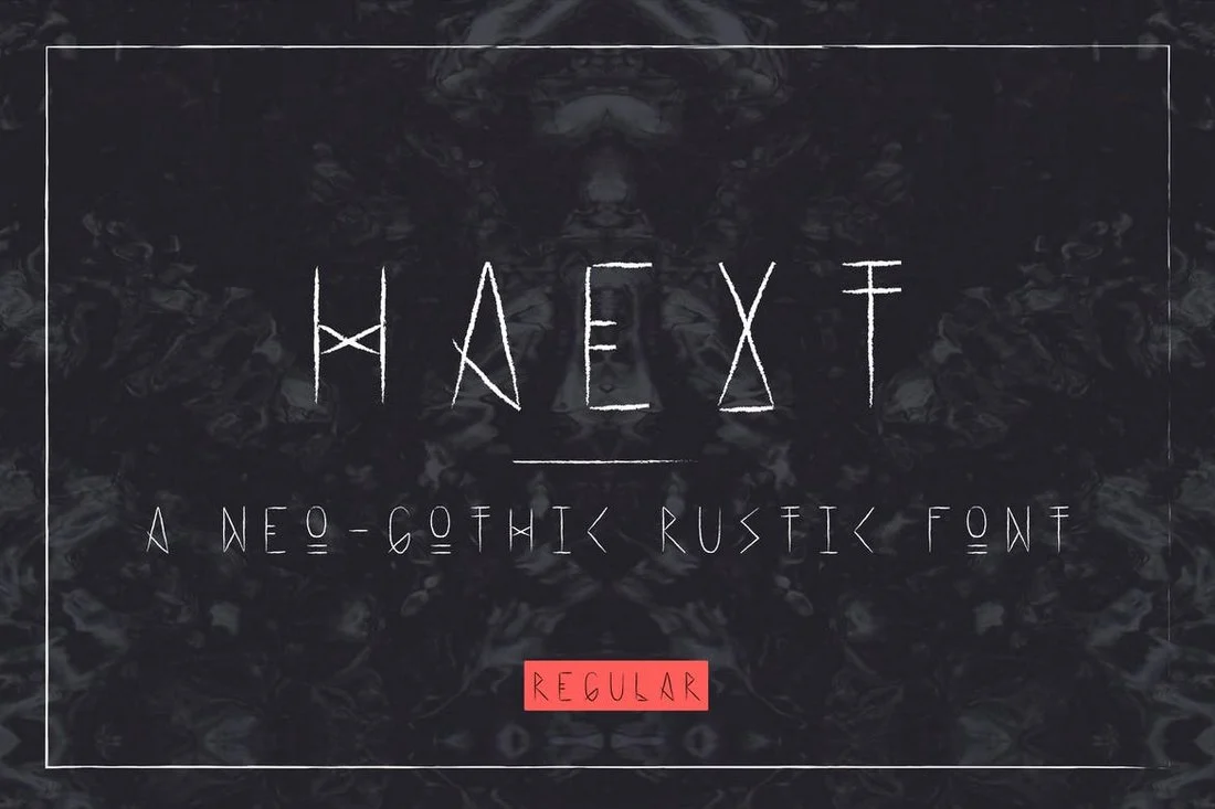 Шрифт Haext