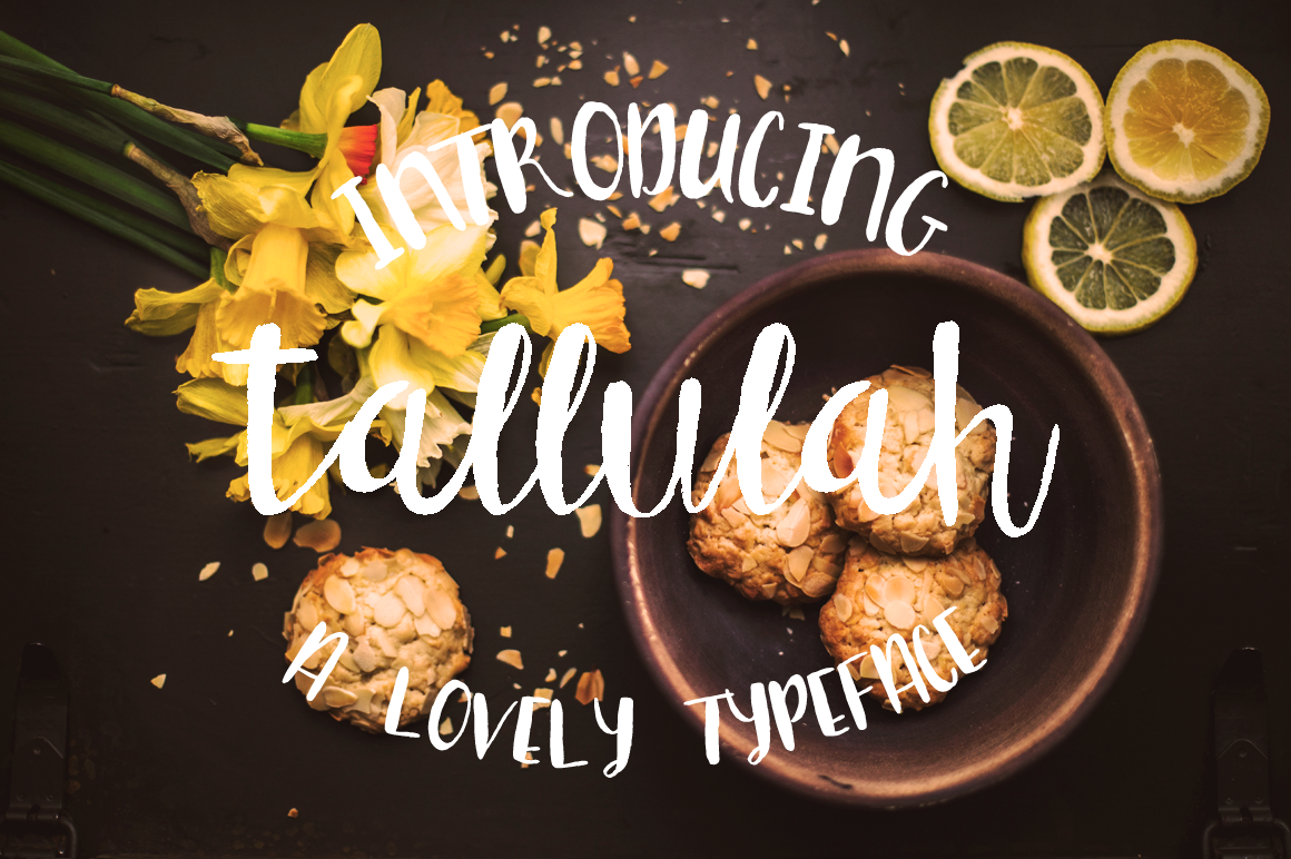 Шрифт Tallulah