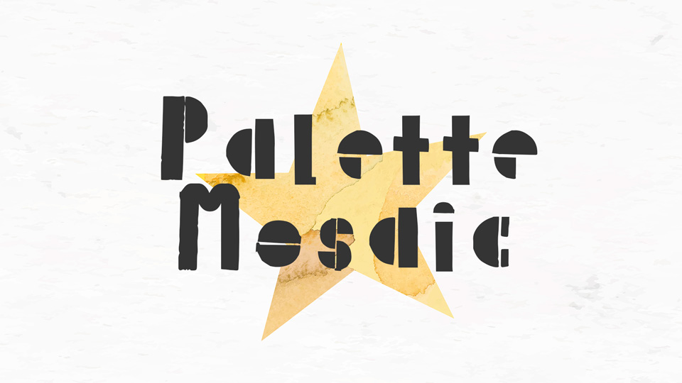 Шрифт Palette Mosaic