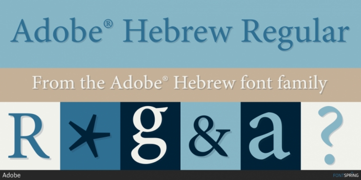 Adobe Hebrew