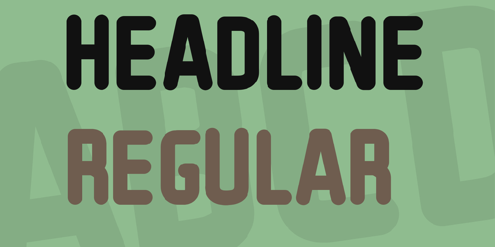 Шрифт HY Kak Headline