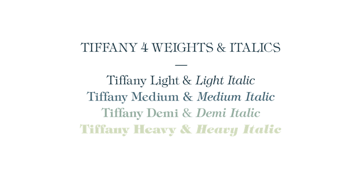 ITC Tiffany