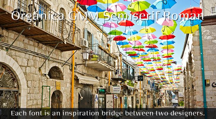 Шрифт Organica GMM