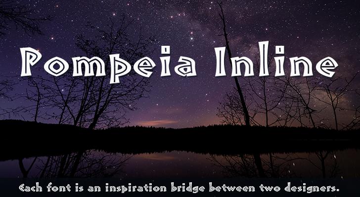 Шрифт Pompeia