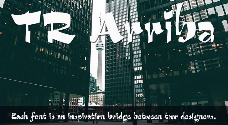 Шрифт Arriba Arriba