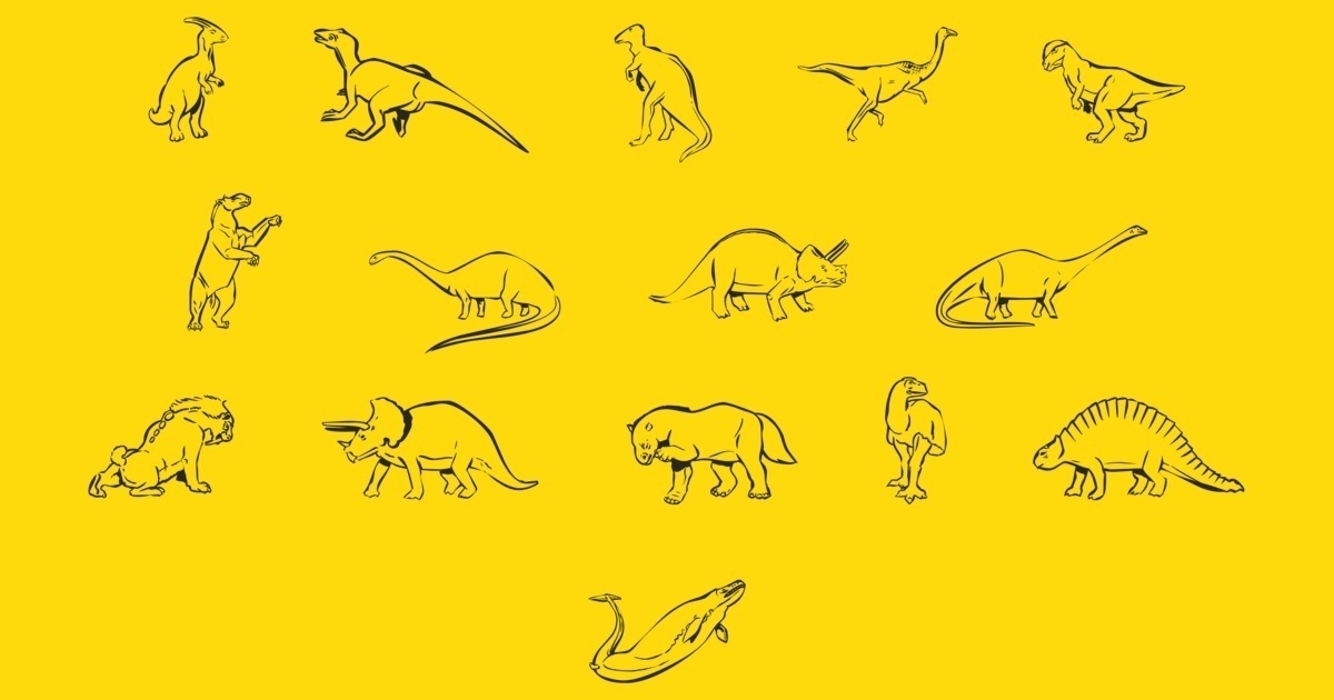 Шрифт Linotype Dinosaures