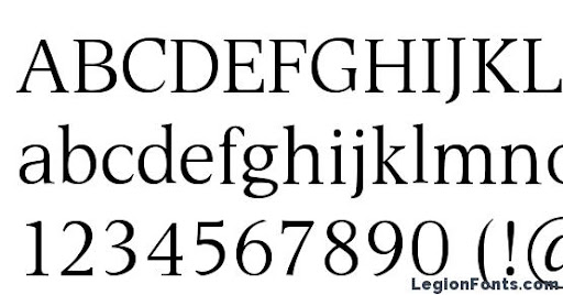 Шрифт Esperanto