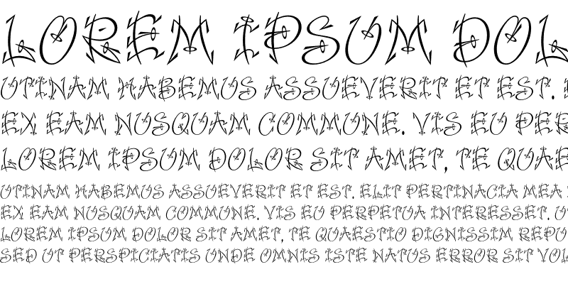 Шрифт Faithful Fly