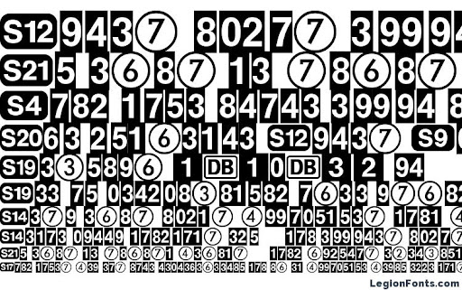 Шрифт Deutsche Bahn AG