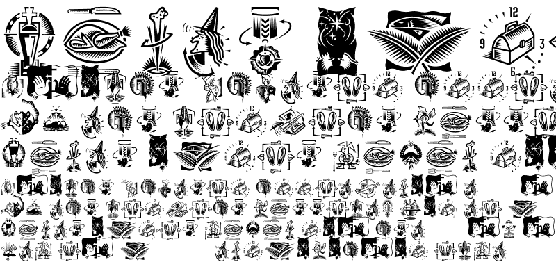 Шрифт Celebrations