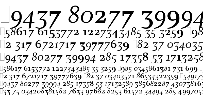 Шрифт Charlotte