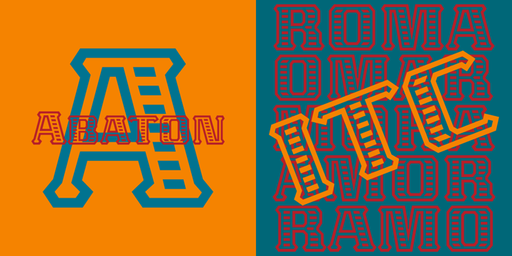 Шрифт Abaton ITC