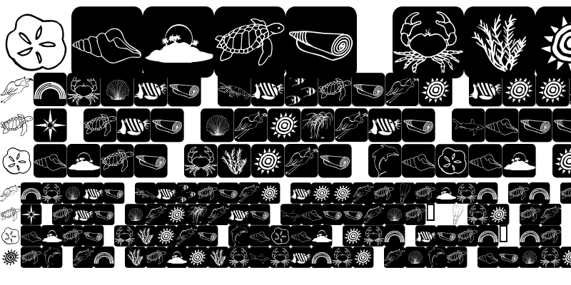 Шрифт AquaMints GD