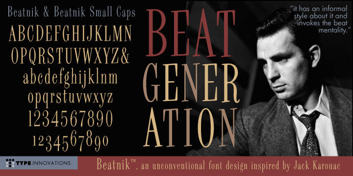Шрифт Beatnik