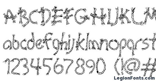 Шрифт Bound AOE