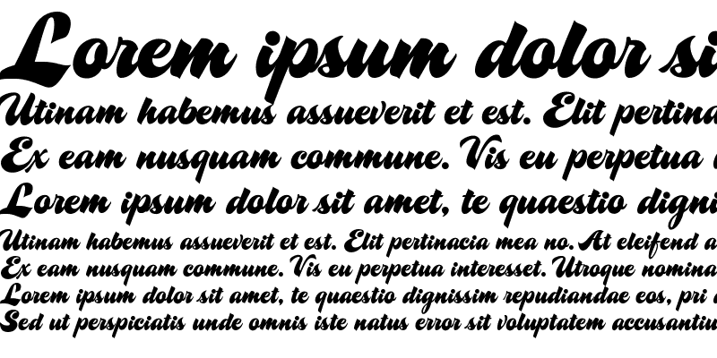 Шрифт Motherlode AOE