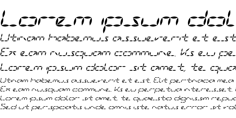 Шрифт Vanguard III AOE