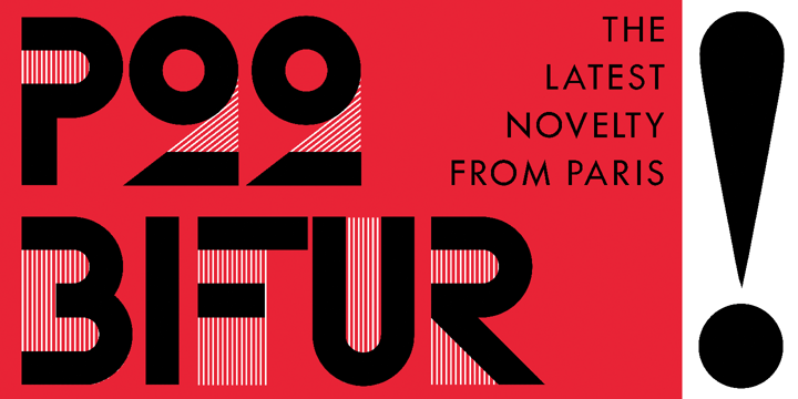 Шрифт P22 Bifur