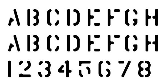 Шрифт Warehouse