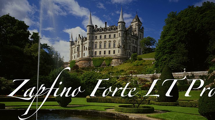 Шрифт Zapfino Forte Pro