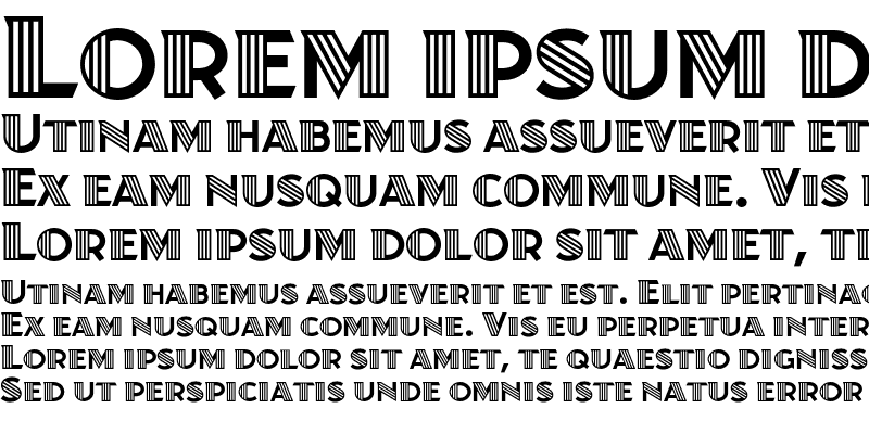 Шрифт Juanita Deco ITC