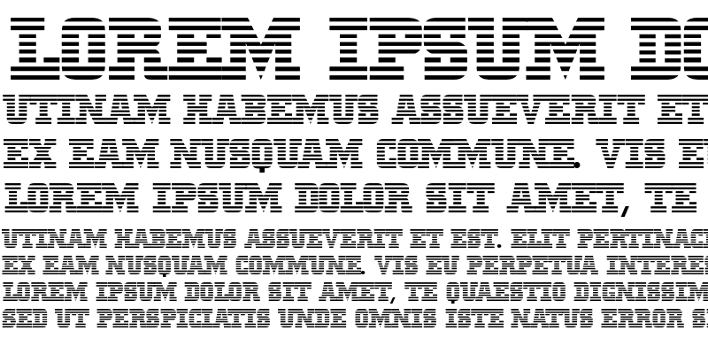 Шрифт Menin Blue