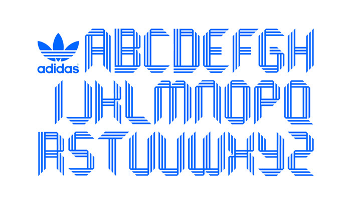 Шрифт adidas