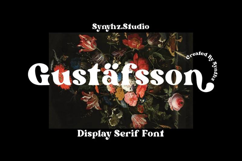 Шрифт Gustafsson