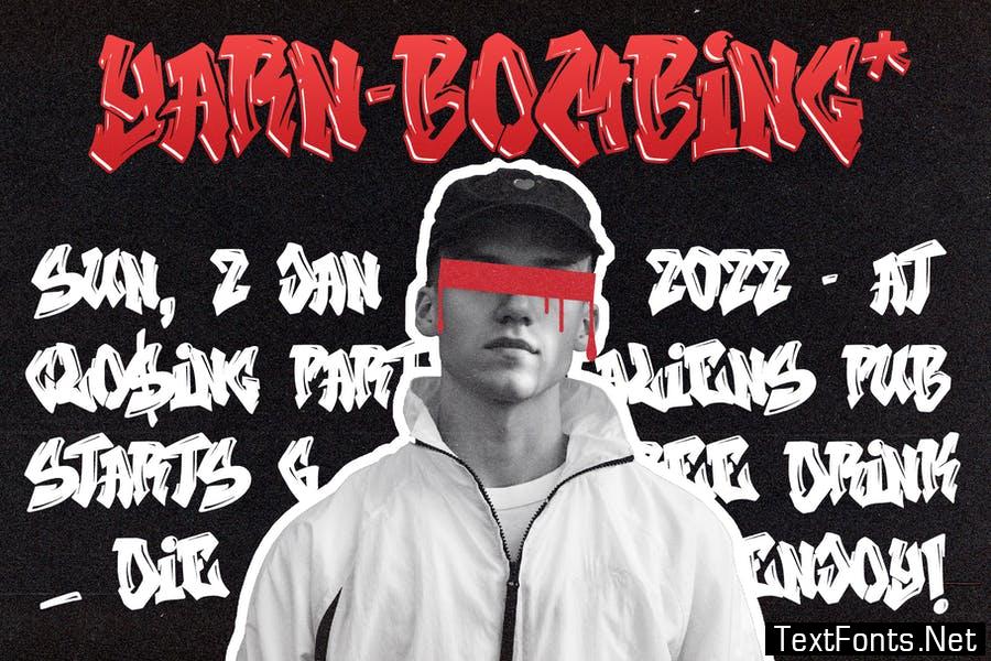 Шрифт Trainidath