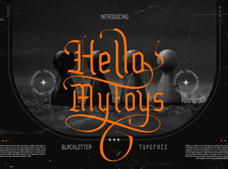 Шрифт Hello Mytoys
