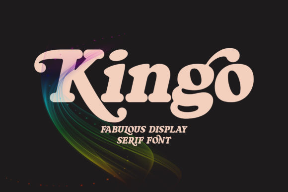 Шрифт Kingo