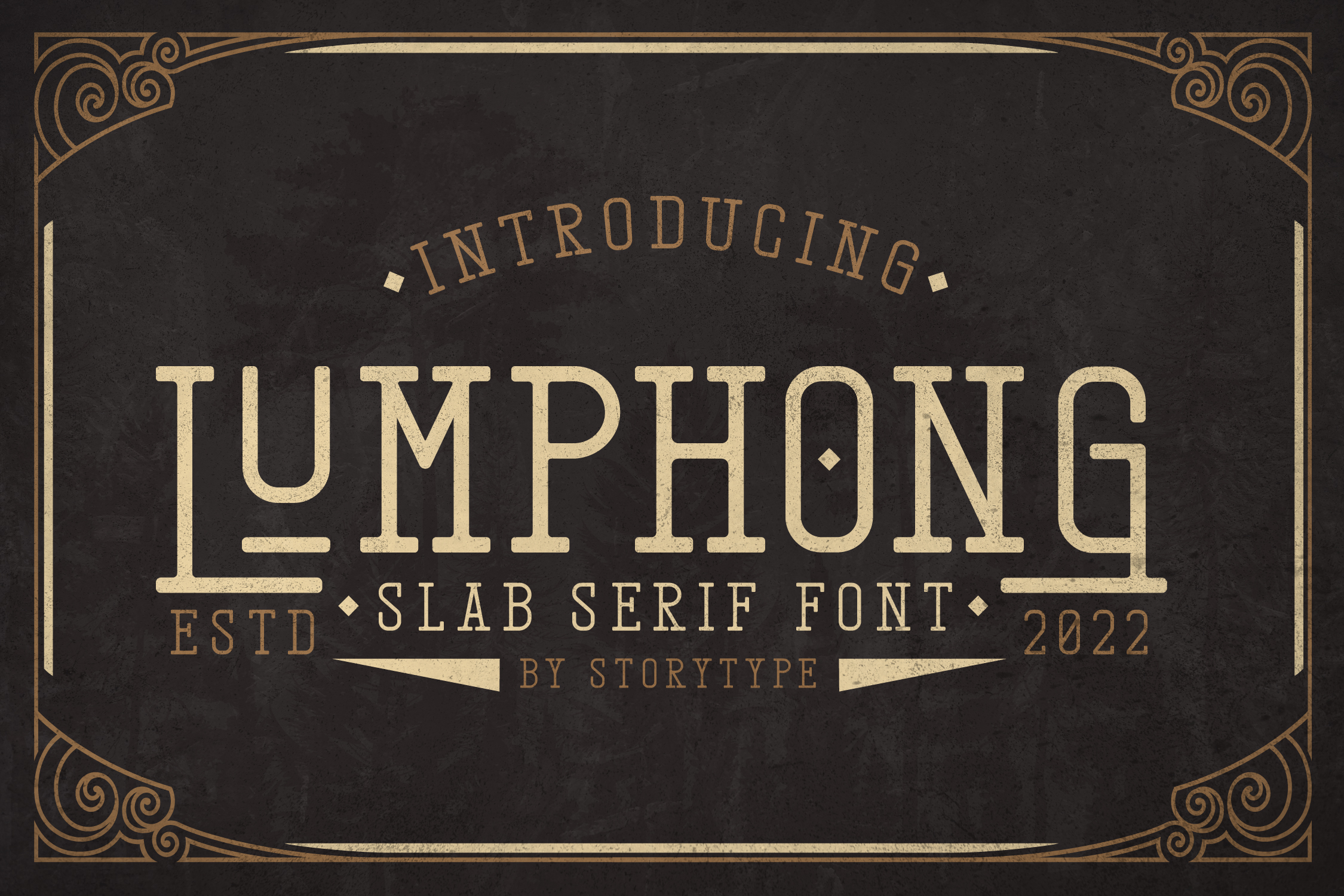 Шрифт Lumphong
