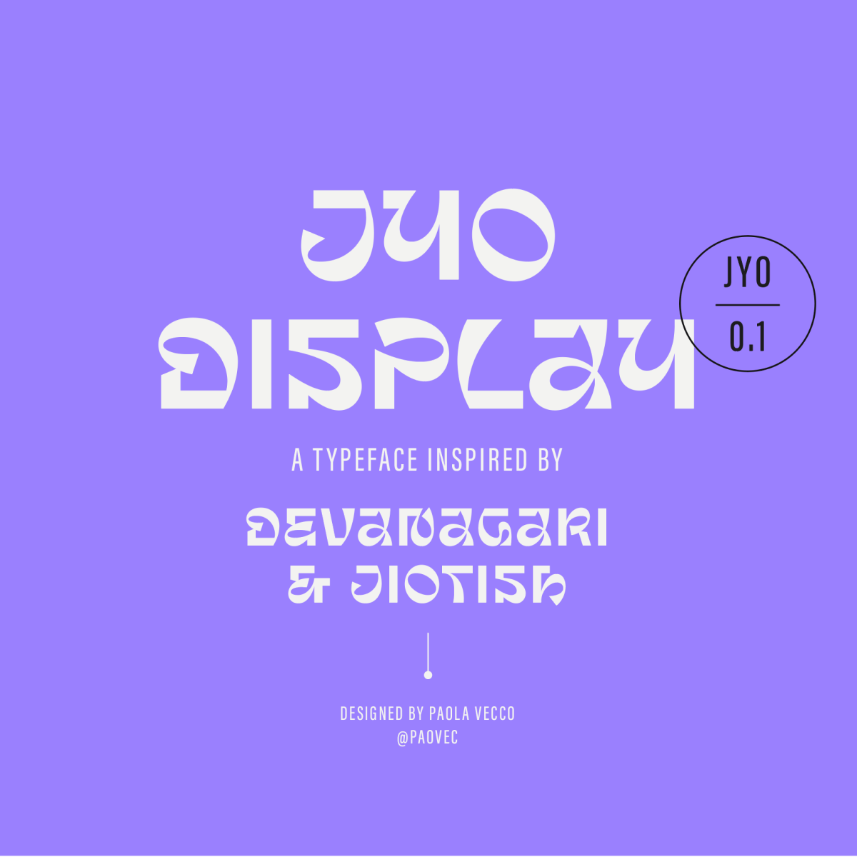 Шрифт Jyo Display