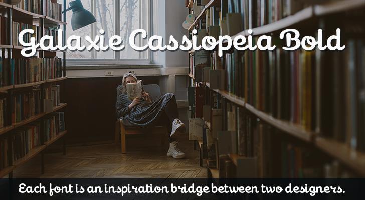 Шрифт Galaxie Cassiopeia