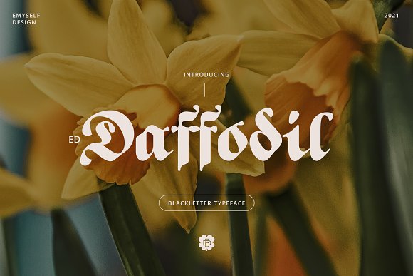 Шрифт ED Daffodil