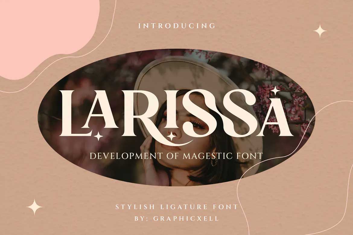 Шрифт Larissa