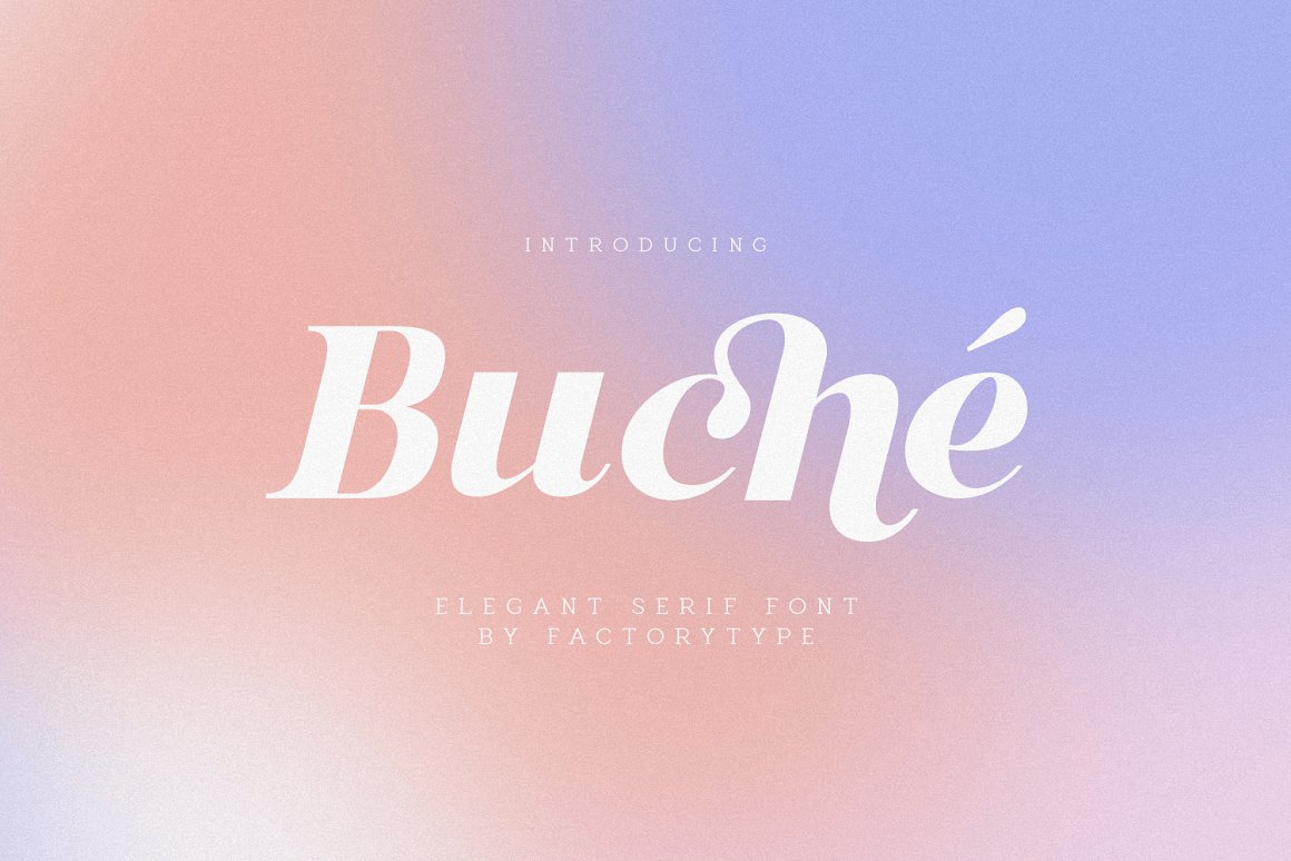Шрифт Buche