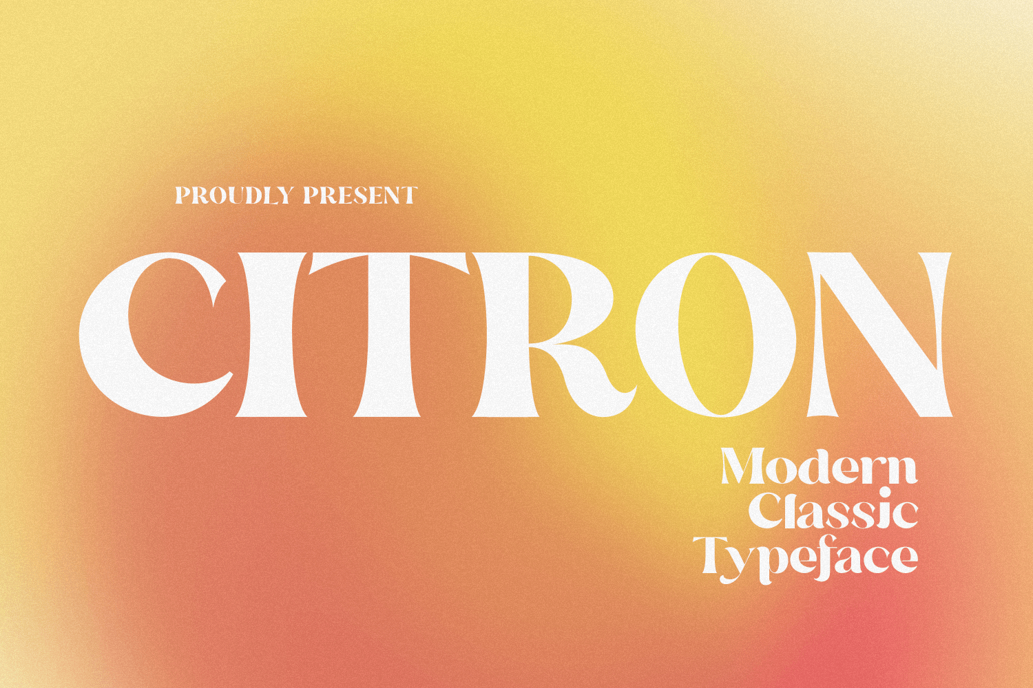 Шрифт Citron