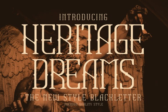 Шрифт Heritage Dreams