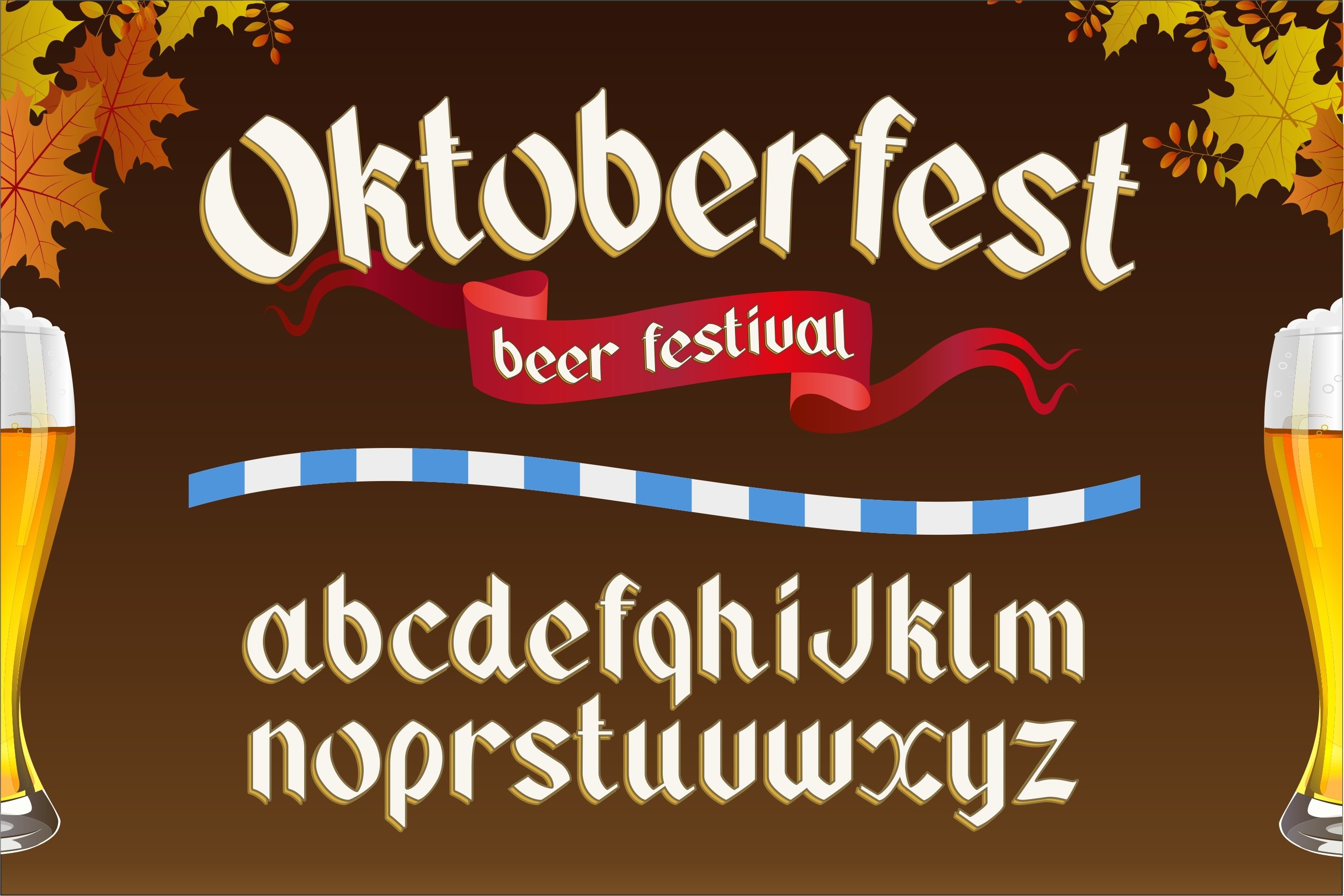 Шрифт Oktoberfest