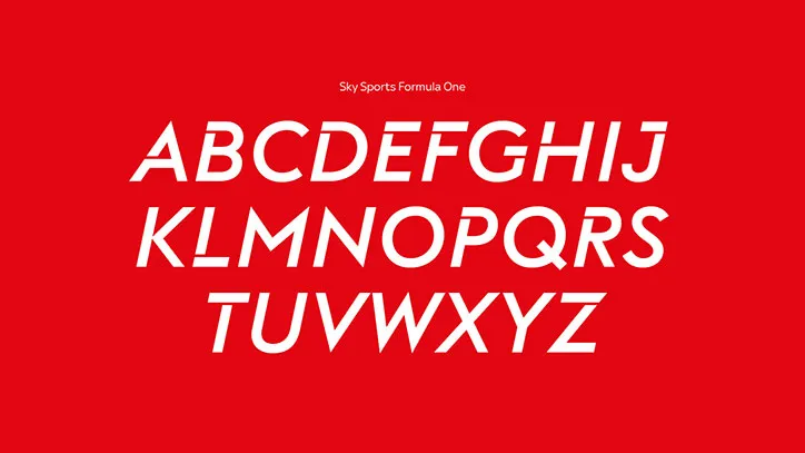 Шрифт Sky Sports