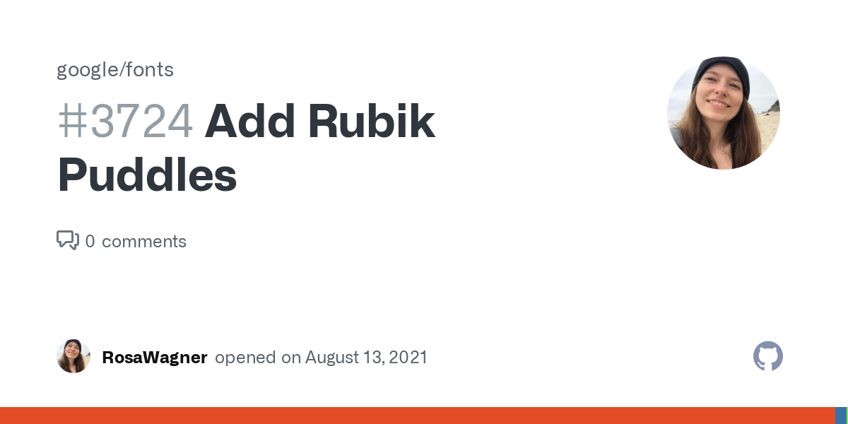 Шрифт Rubik Puddles